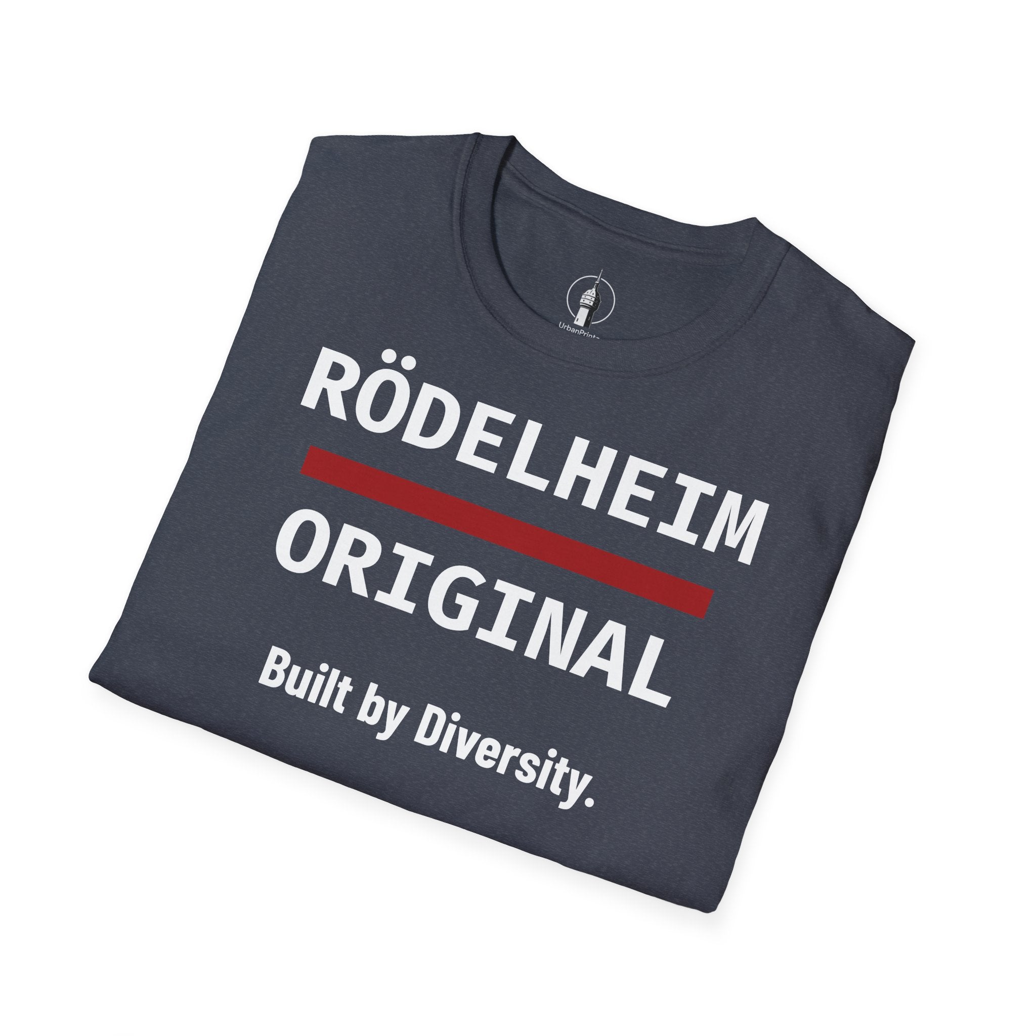 Rödelheim Original T-Shirt – Built by Diversity | Gildan Softstyle - UrbanPrintz