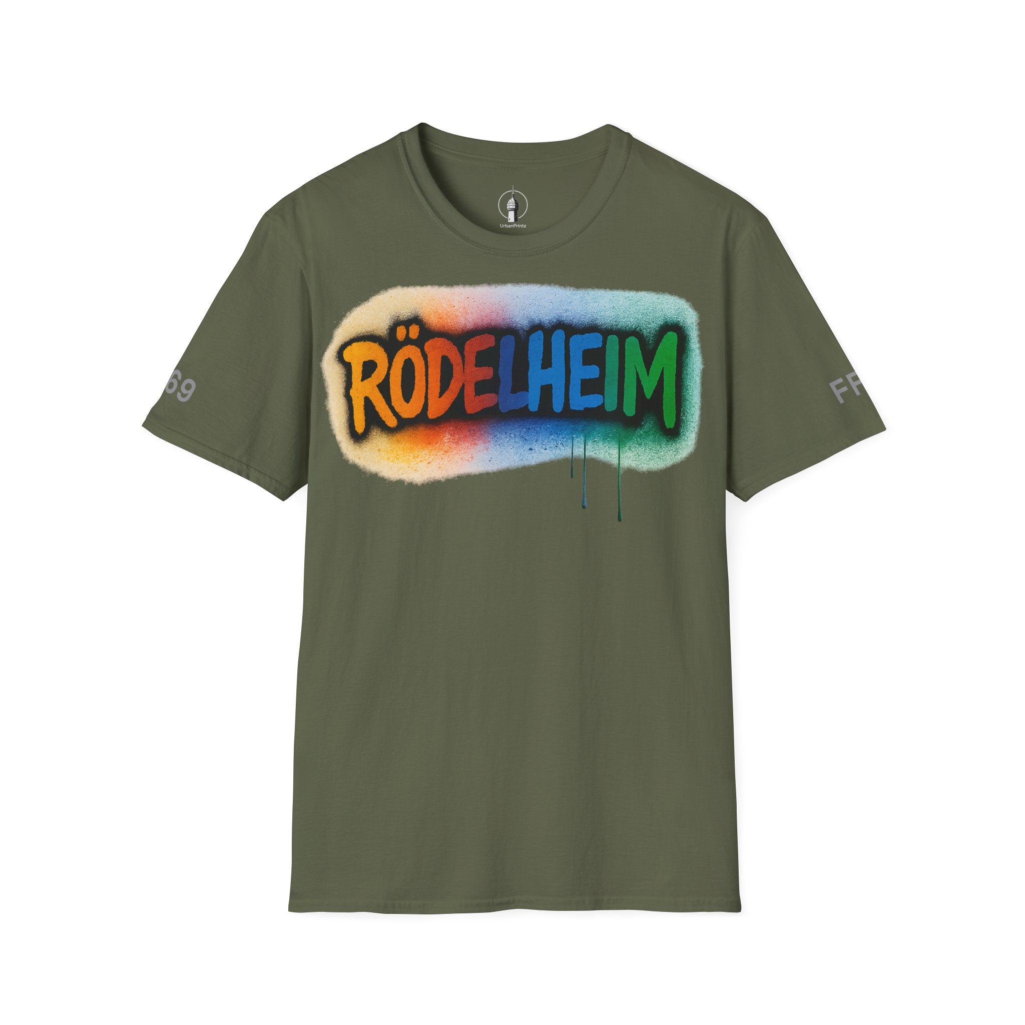 Rödelheim T-Shirt – Graffiti Edition | Gildan Softstyle - UrbanPrintz