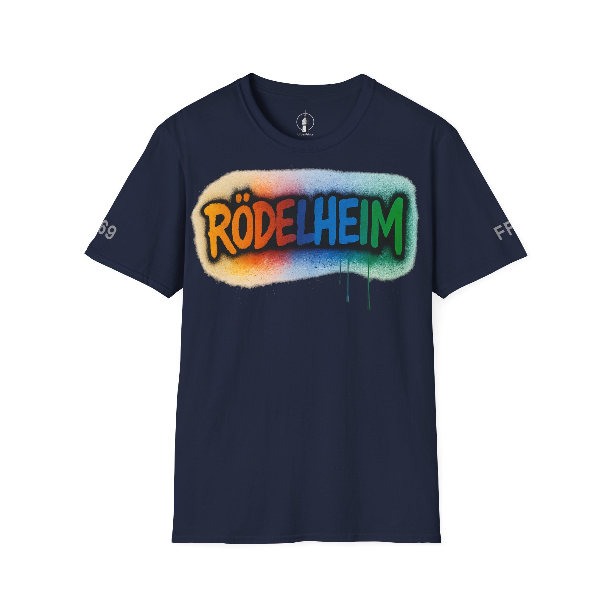 Rödelheim T-Shirt – Graffiti Edition | Gildan Softstyle - UrbanPrintz