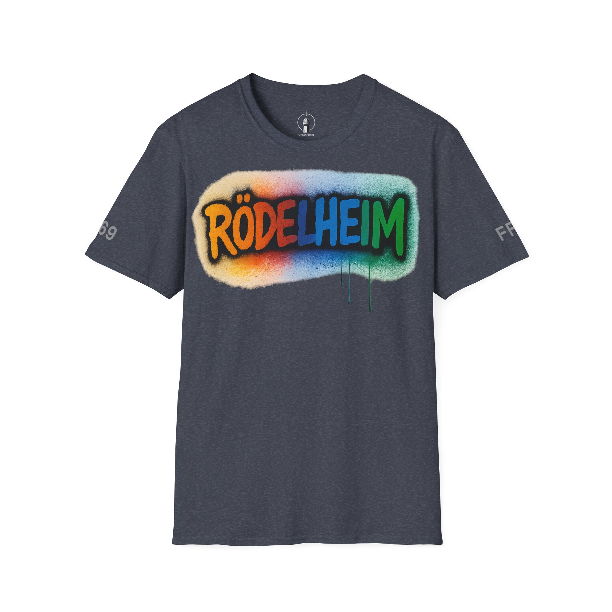 Rödelheim T-Shirt – Graffiti Edition | Gildan Softstyle - UrbanPrintz