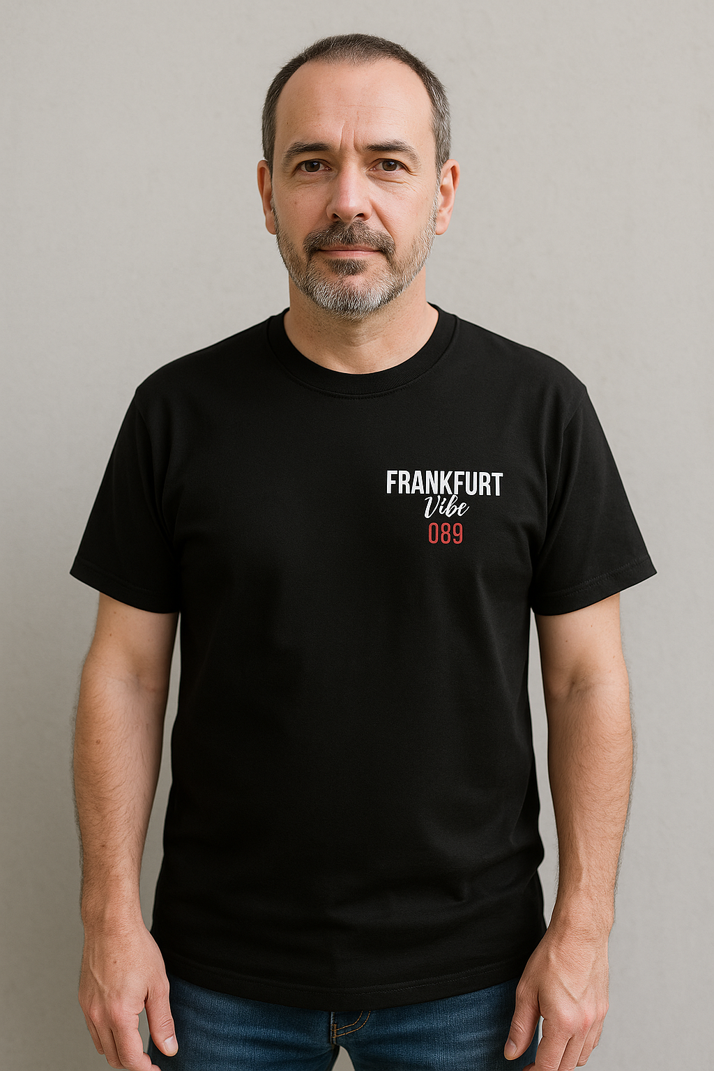 Frankfurt Vibe T-Shirt – Minimal 069 Edition | Stanley Stella - UrbanPrintz